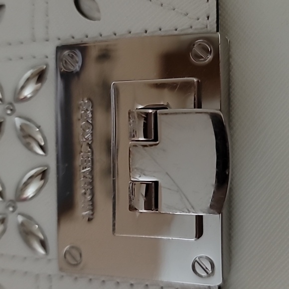 Michael Kors Studded Shoulder/Crossbody Bag - Picture 14 of 15